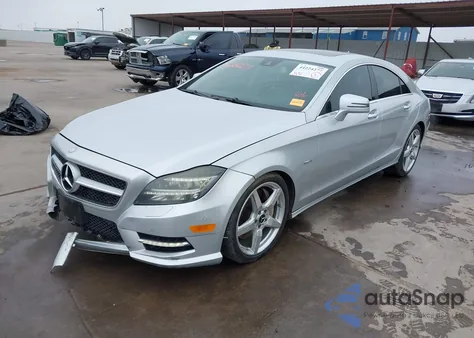 2012 Mercedes-Benz Cls 550 z USA, uszkodzony, nr VIN WDDLJ7DB8CA016787